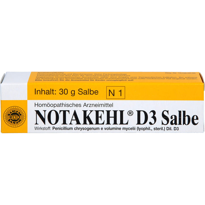 SANUM-KEHLBECK Notakehl D3 Salbe, 30 g Salbe