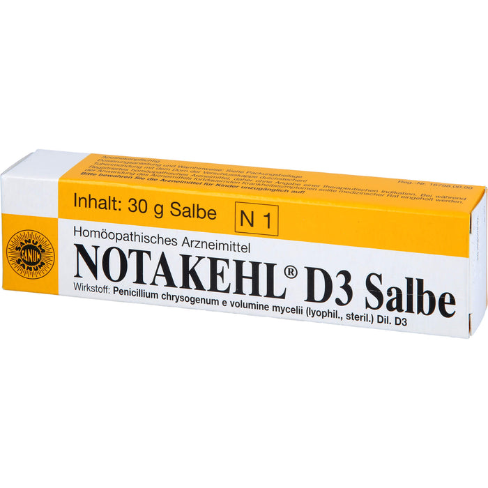 SANUM-KEHLBECK Notakehl D3 Salbe, 30 g Ointment