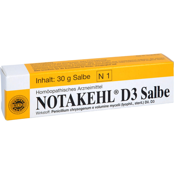 SANUM-KEHLBECK Notakehl D3 Salbe, 30 g Ointment