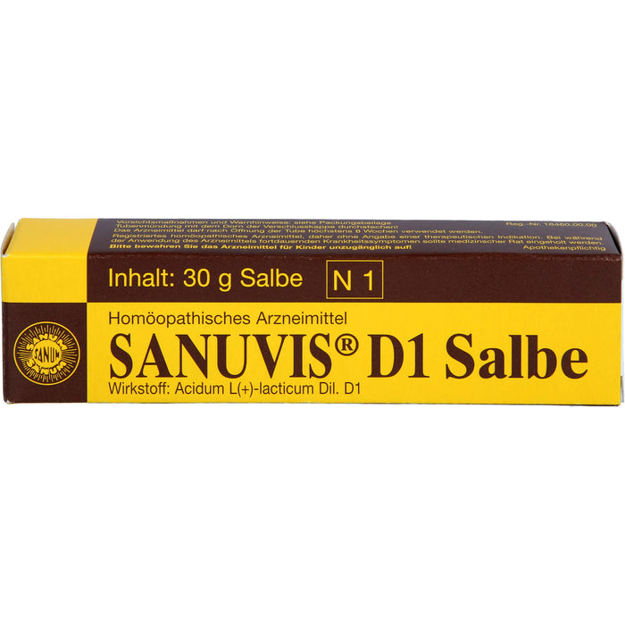 SANUM-KEHLBECK Sanuvis D1 Salbe, 30 g Salbe