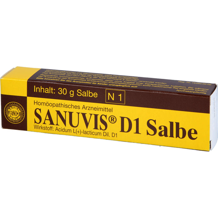 SANUM-KEHLBECK Sanuvis D1 Salbe, 30 g Ointment