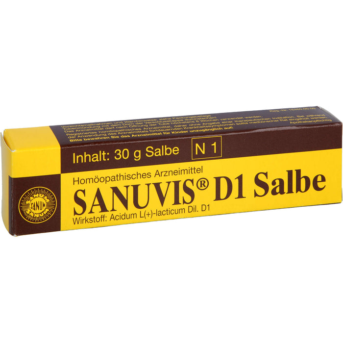 SANUM-KEHLBECK Sanuvis D1 Salbe, 30 g Ointment