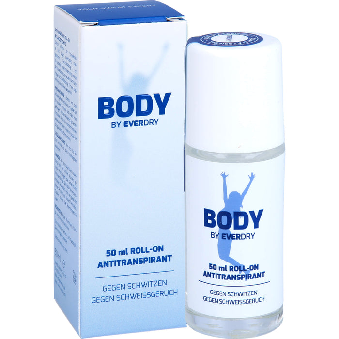 Body by EVERDRY Anti-Perspirant gegen Schwitzen, 50 ml Roll-On