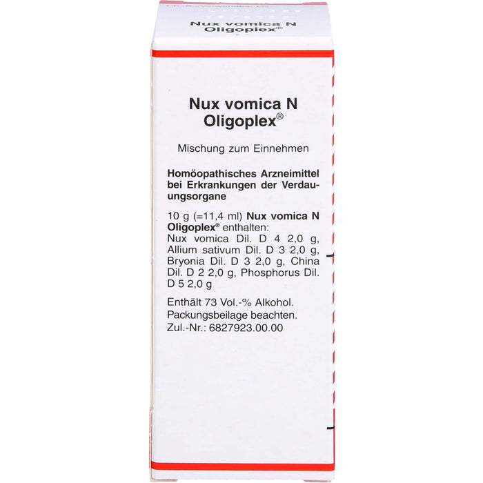 Nux vomica N Oligoplex, Mischung, 50 ml LIQ