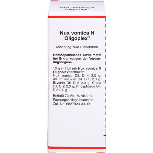 Nux vomica N Oligoplex, Mischung, 50 ml LIQ