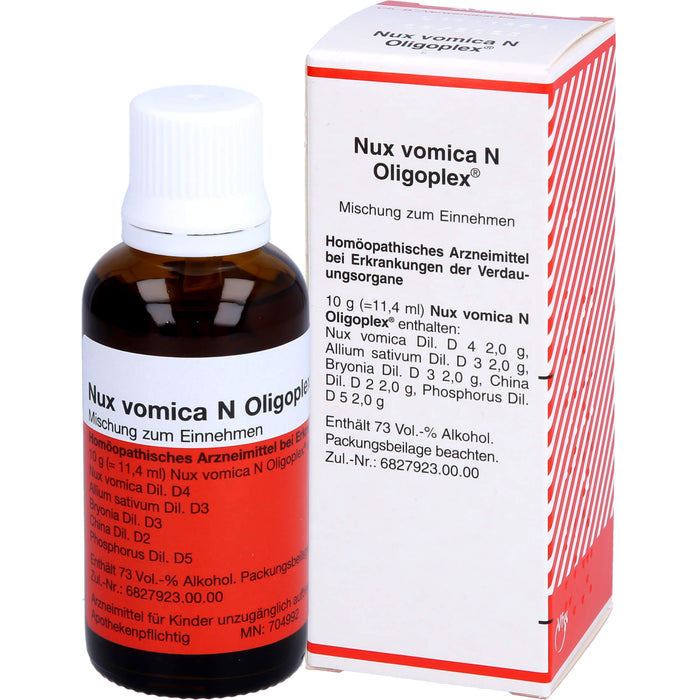 Nux vomica N Oligoplex, Mischung, 50 ml LIQ