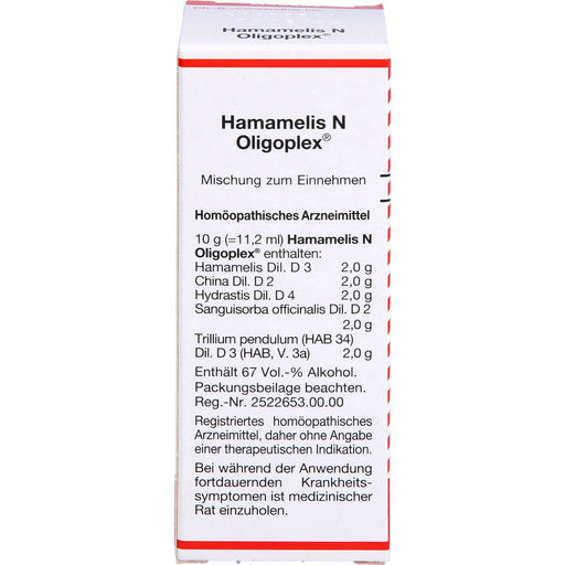 Hamamelis N Oligoplex®, Mischung, 50 ml LIQ