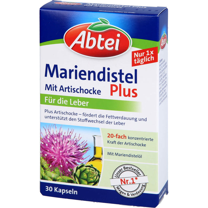 ABTEI Mariendistelöl, 30 St. Kapseln