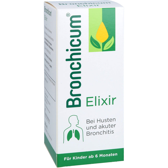 Bronchicum Elixir bei Husten und akuter Bronchitis, 250 ml Lösung