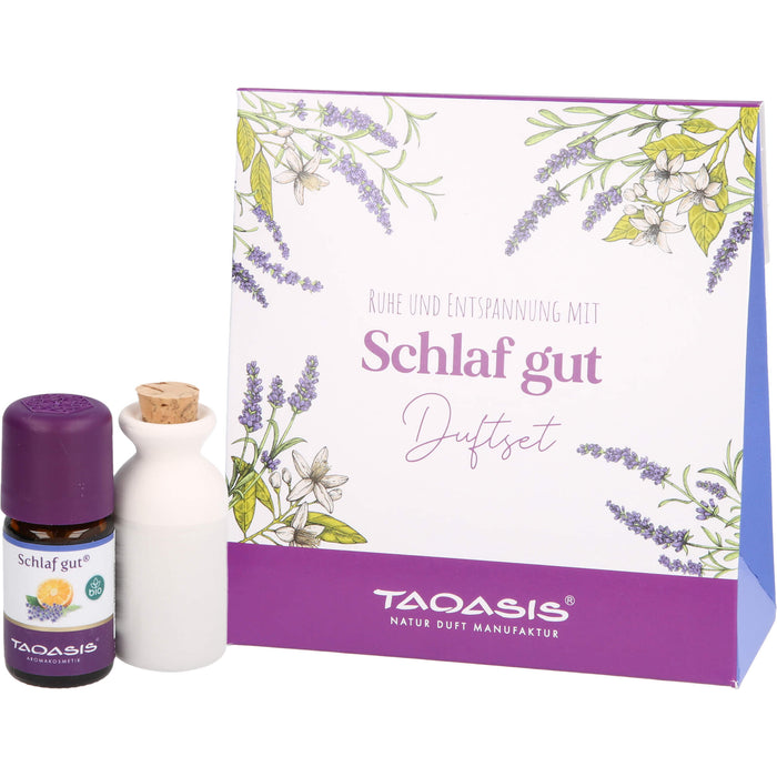 TAOASIS Schlaf gut Duftset zur Raumbeduftung, 1 pc Ensemble