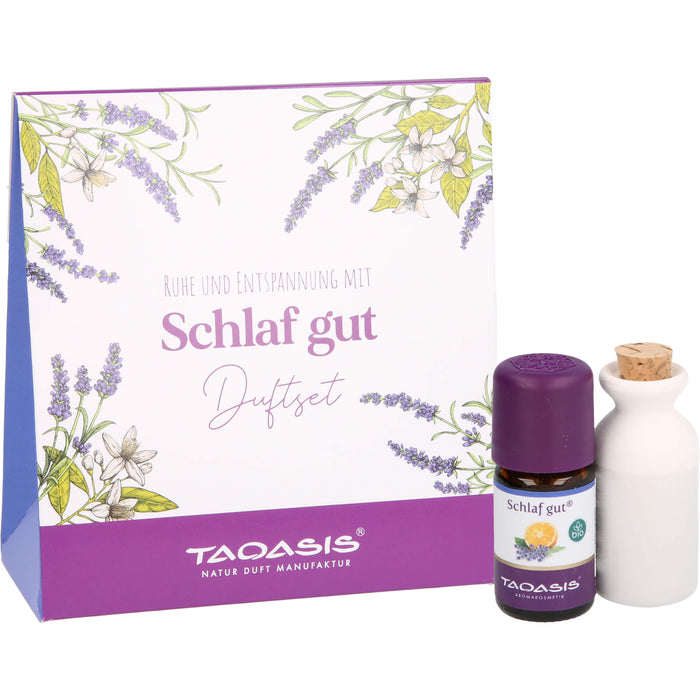 TAOASIS Schlaf gut Duftset zur Raumbeduftung, 1 pc Ensemble