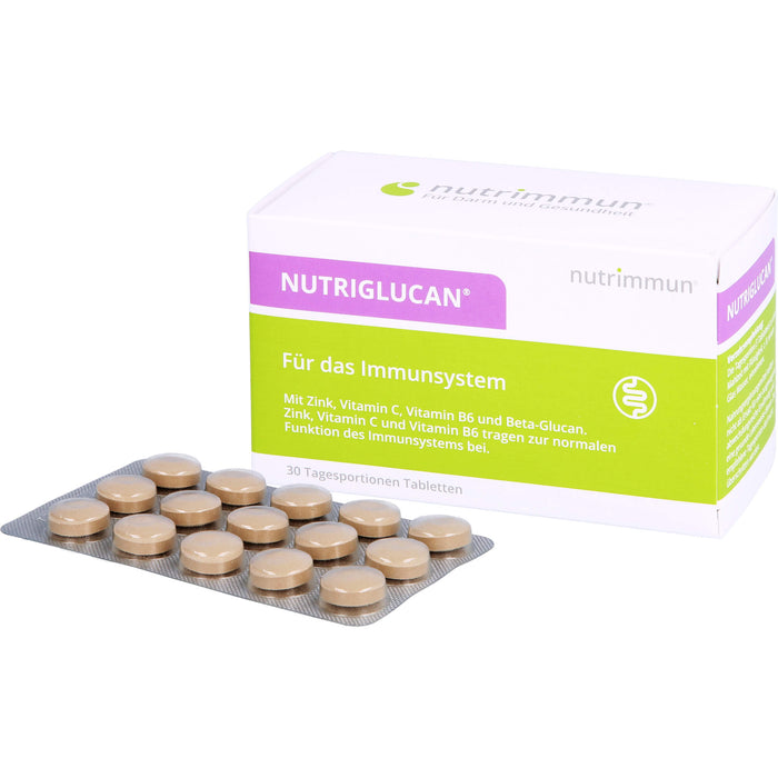 nutrimmun NUTRIGLUCAN Tagesportionen Tabletten, 30 St. Portionen
