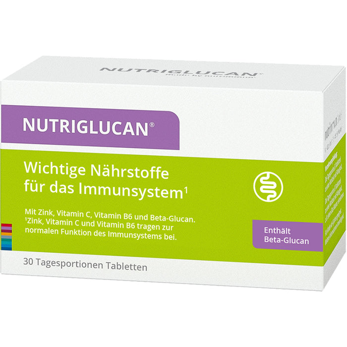 nutrimmun NUTRIGLUCAN Tagesportionen Tabletten, 30 St. Portionen