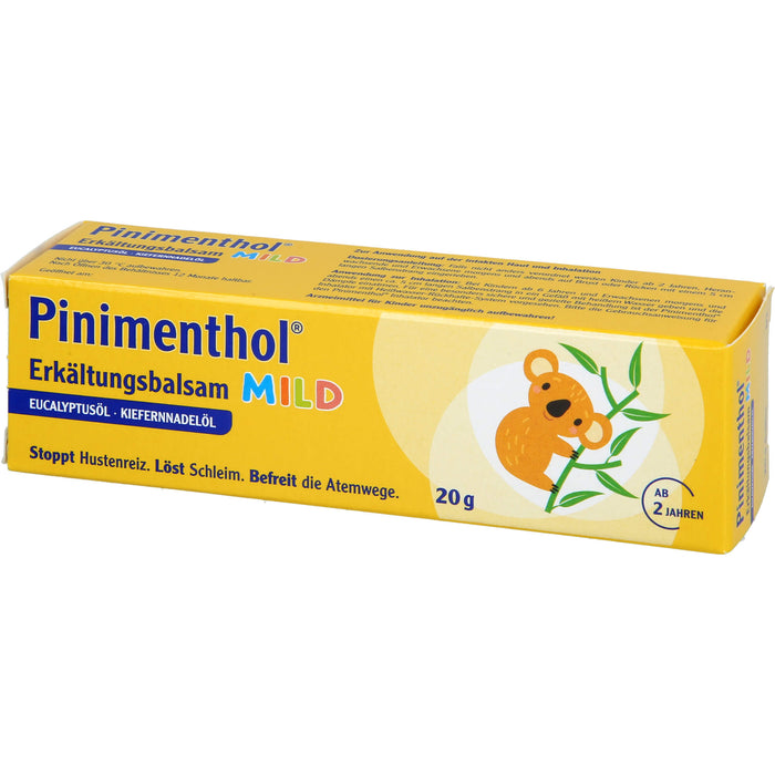 Pinimenthol mild Erkältungsbalsam, 20 g Ointment