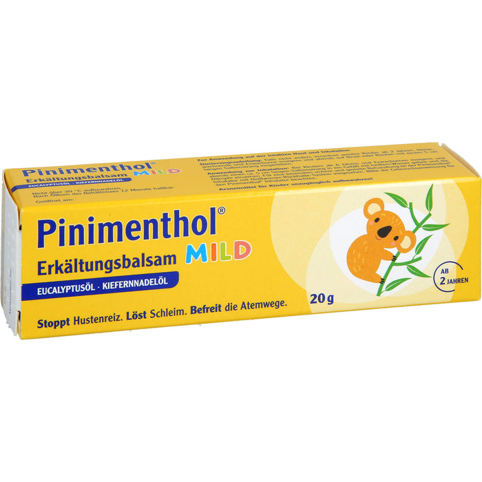 Pinimenthol mild Erkältungsbalsam, 20 g Ointment