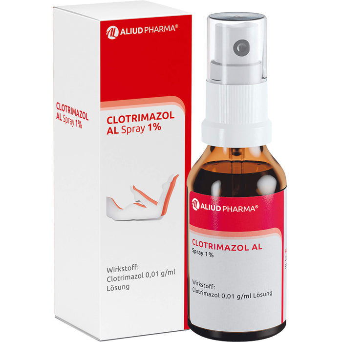 Clotrimazol AL Spray 1%, Lösung zur Anwendung auf der Haut, 30 ml Lösung