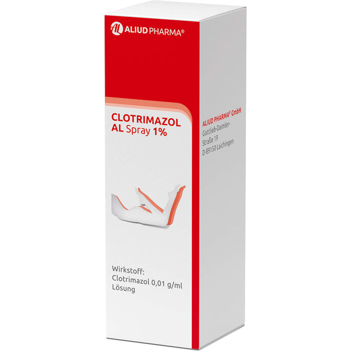 Clotrimazol AL Spray 1%, Lösung zur Anwendung auf der Haut, 30 ml Lösung