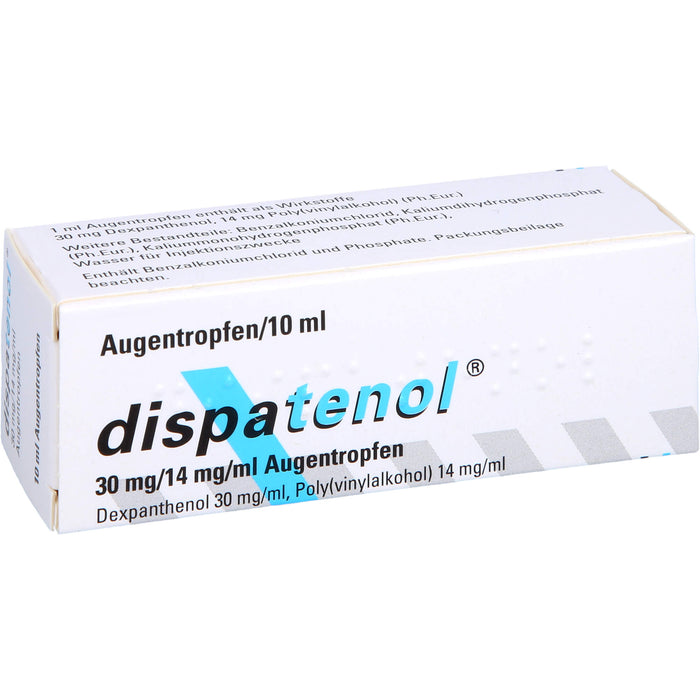 Dispatenol Augentropfen zur Befeuchtung der Augen, 10 ml Solution