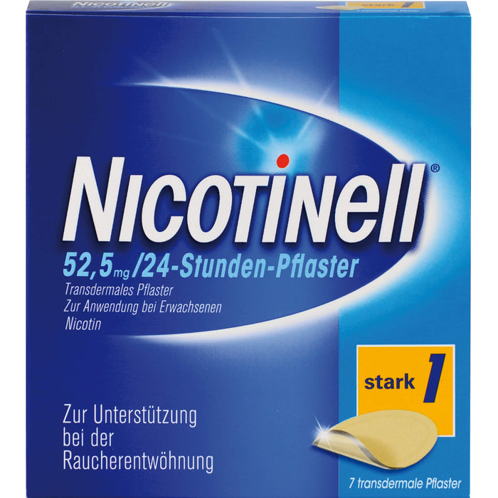 Nicotinell 21 mg 24-Stunden-Pflaster zur Raucherentwöhnung, 7 pc Pansement
