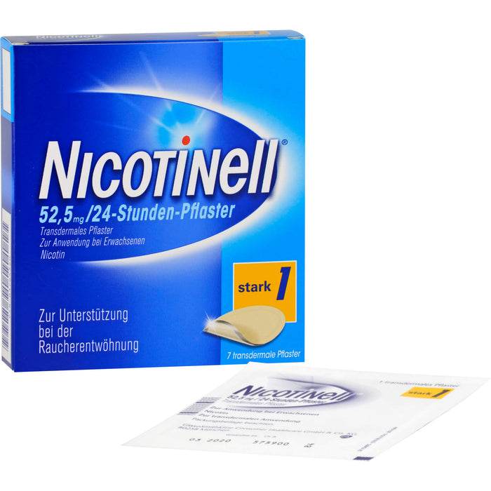 Nicotinell 21 mg 24-Stunden-Pflaster zur Raucherentwöhnung, 7 pc Pansement