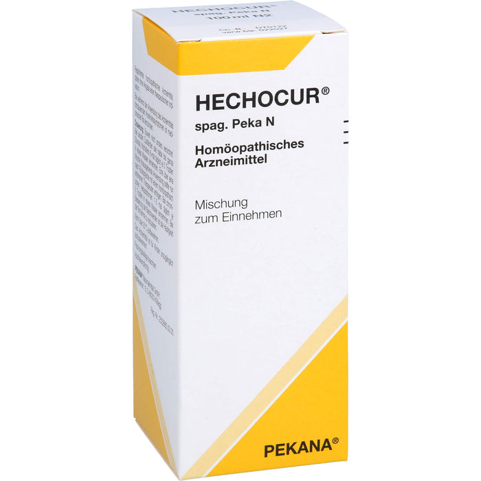 HECHOCUR spag. Peka N Tropfen, 100 ml Solution