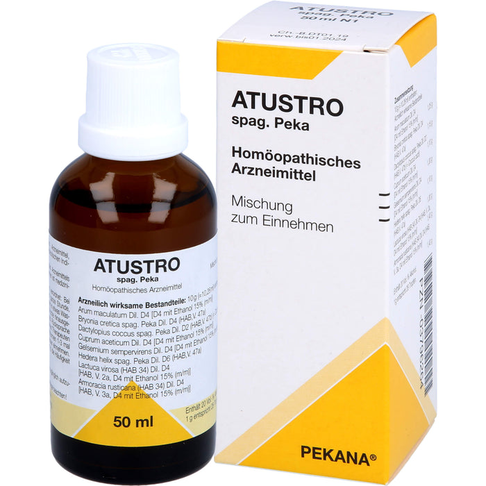 ATUSTRO spag. Peka Mischung, 50 ml Solution