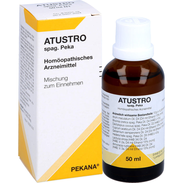 ATUSTRO spag. Peka Mischung, 50 ml Solution