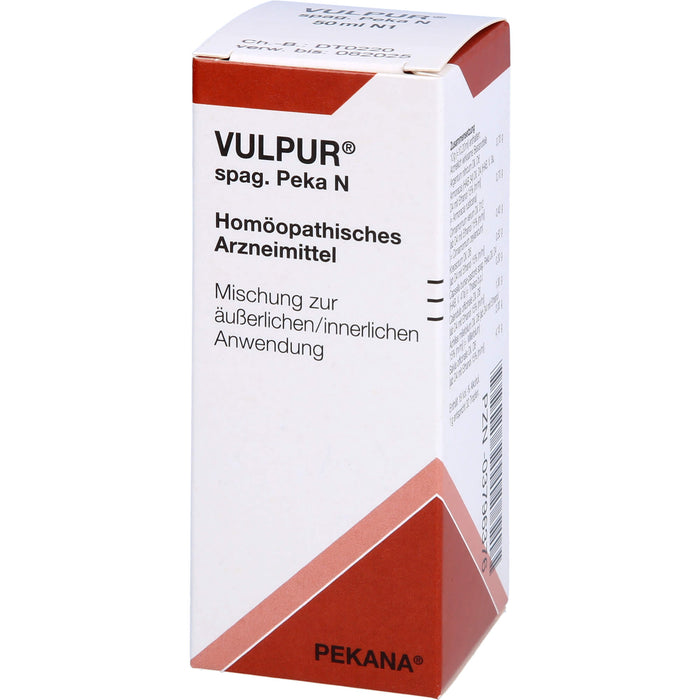 VULPUR spag. Peka N Mischung, 50 ml Solution