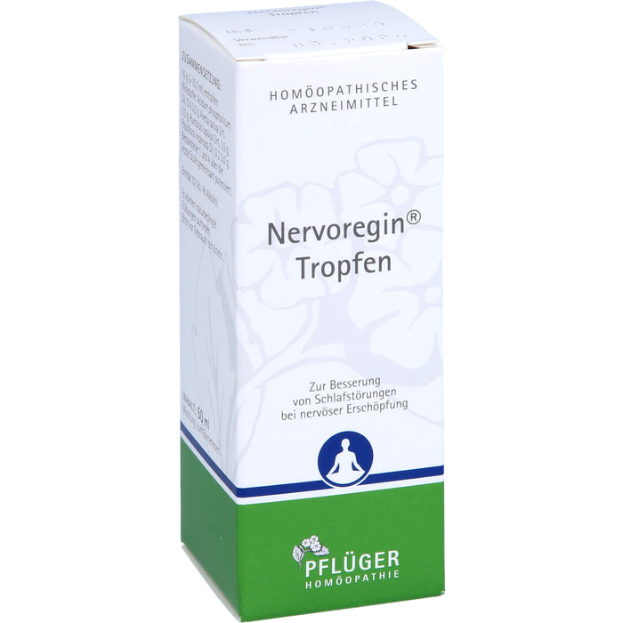 Nervoregin Tropfen  bei Schlafstörungen und Einschlafschwierigkeiten, 50 ml Lösung