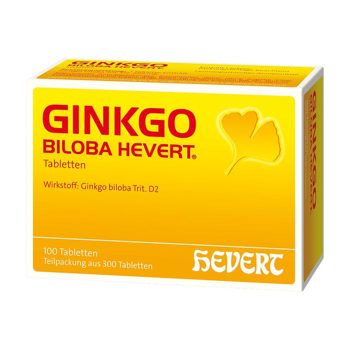 Ginkgo biloba Hevert, 300 St. Tabletten