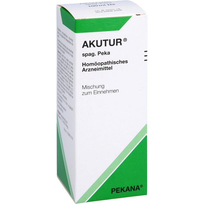 Akutur spag. Peka Tropfen, 100 ml Solution