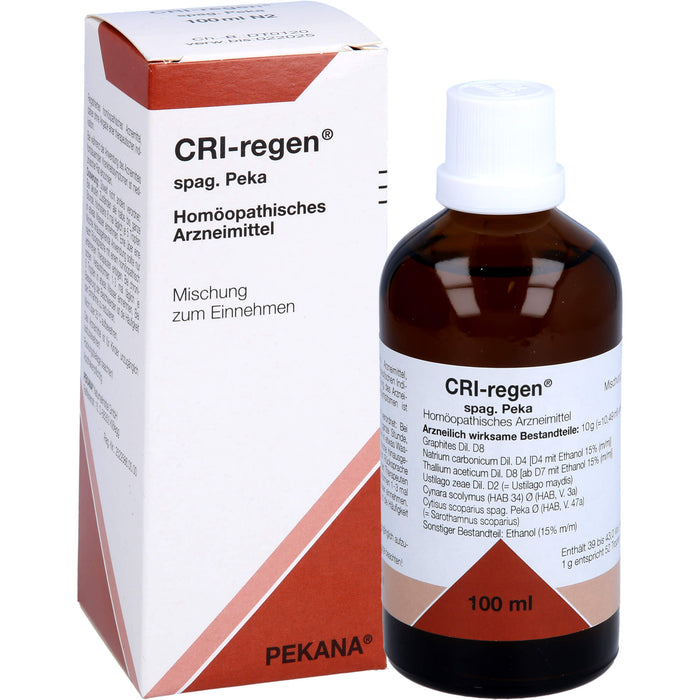 PEKANA CRI-regen spag. Peka Mischung, 100 ml Lösung