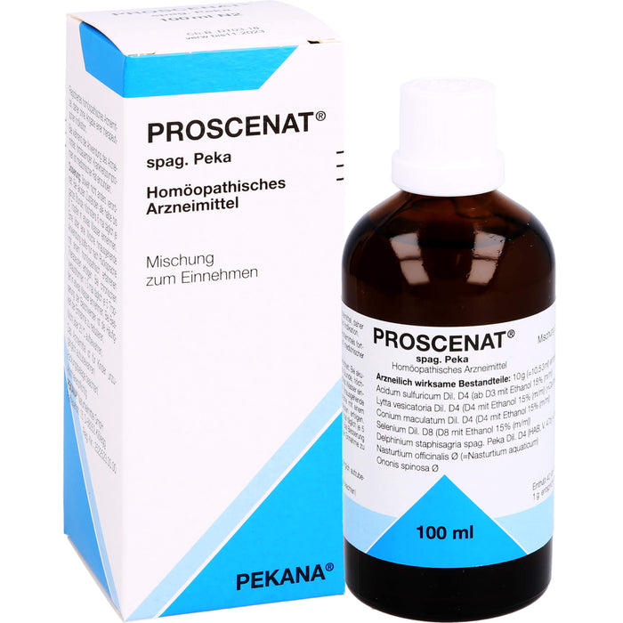 Proscenat spag. Peka Tropfen, 100 ml Solution