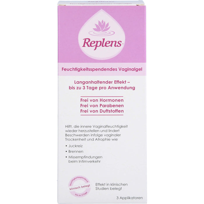 Replens feuchtigkeitsspendendes Vaginalgel, 3 St. Gel