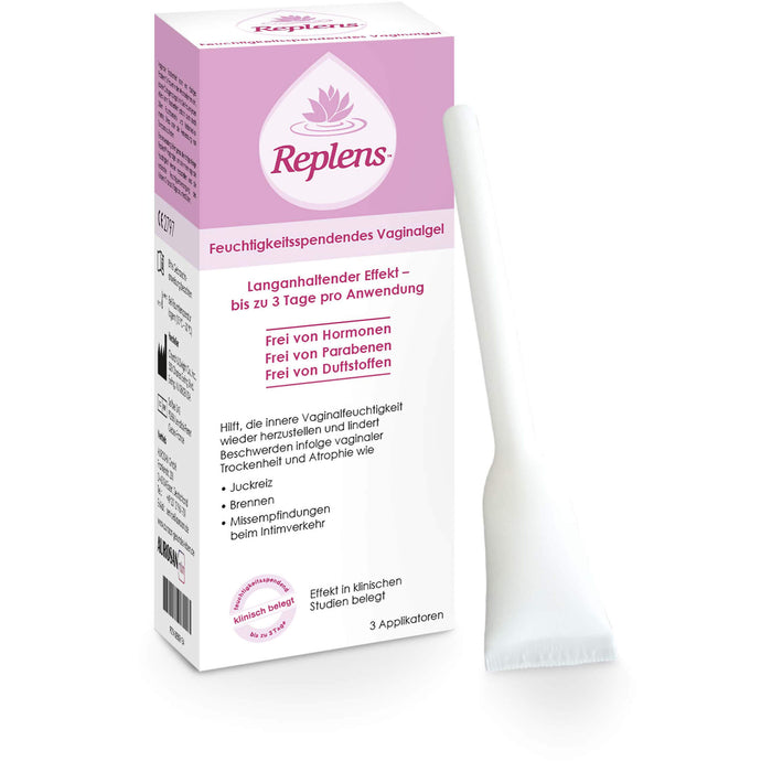 Replens feuchtigkeitsspendendes Vaginalgel, 3 pc Gel