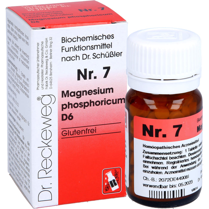 Dr. Reckeweg Biochemie 7 Magnesium phosphoricum D6 Tabletten, 200 pcs. Tablets