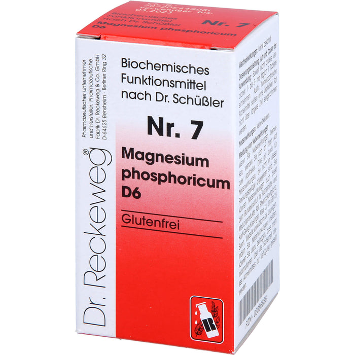 Dr. Reckeweg Biochemie 7 Magnesium phosphoricum D6 Tabletten, 200 pc Tablettes