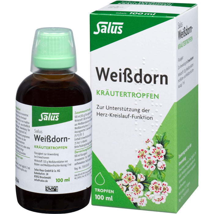 Salus Weißdorn-Kräutertropfen, 100 ml Lösung