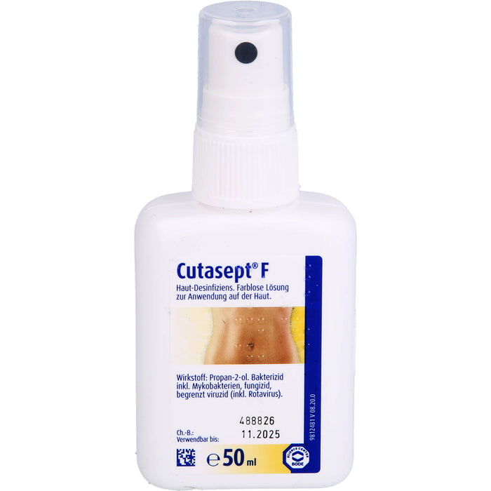 Cutasept F Haut-Desinfiziens Lösung, 50 ml Solution