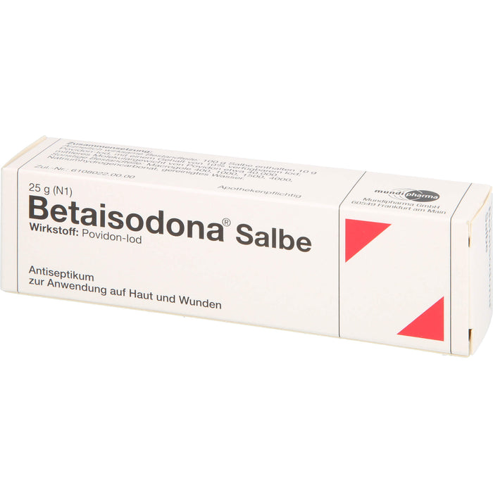 Betaisodona Salbe Antiseptikum, 25.0 g Salbe