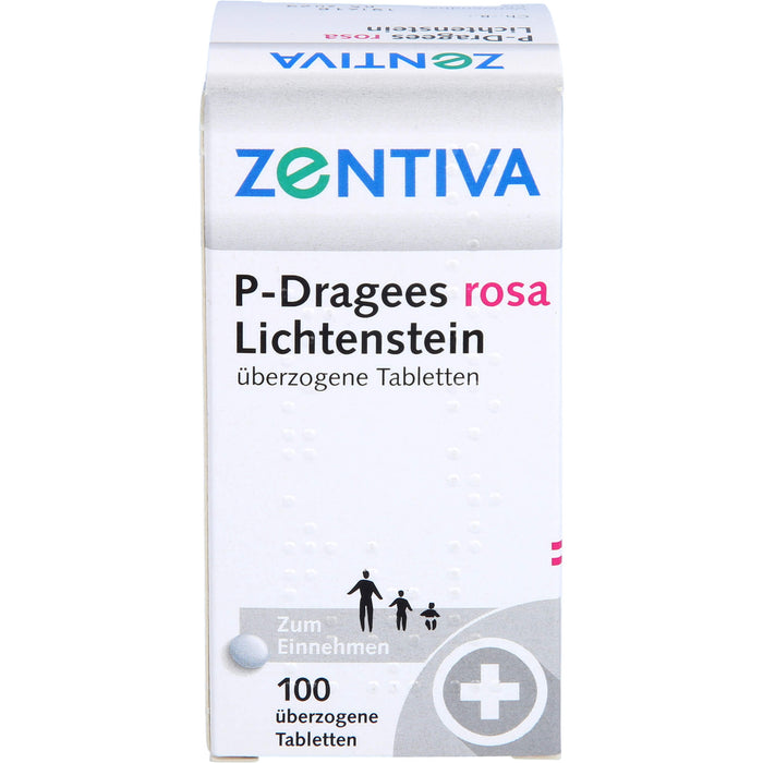 P-Dragees rosa LichtensteinTabletten, 100 St. Tabletten