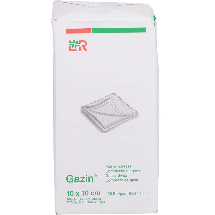 Gazin OP Kompressen 10x10 cm, 100 St KOM