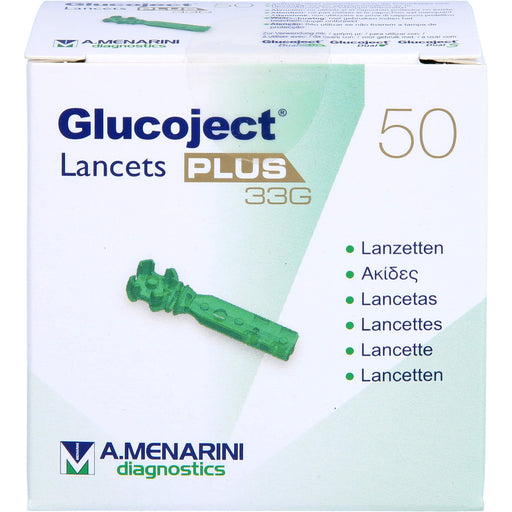 Glucoject Lancets PLUS 33G, 50 St LAN