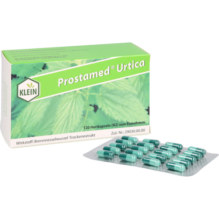 KLEIN Prostamed Urtica Hartkapseln bei Prostataerkrankungen, 120 pc Capsules