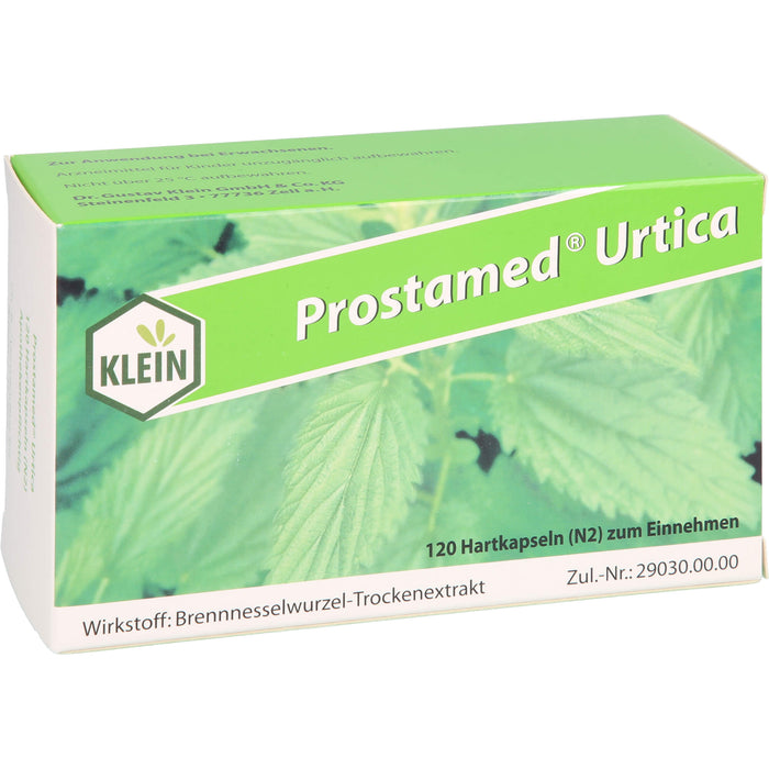 KLEIN Prostamed Urtica Hartkapseln bei Prostataerkrankungen, 120 pc Capsules