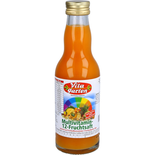 Vitagarten 12-Frucht-Multi-Saft Einwegflasche, 200 ml Lösung