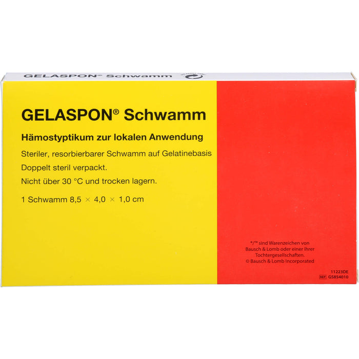 GELASPON Schwamm zur Blutstillung, 1 pcs. Stripes