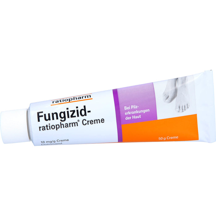 Fungizid-ratiopharm Creme bei Pilzerkrankungen der Haut, 50 g Crème
