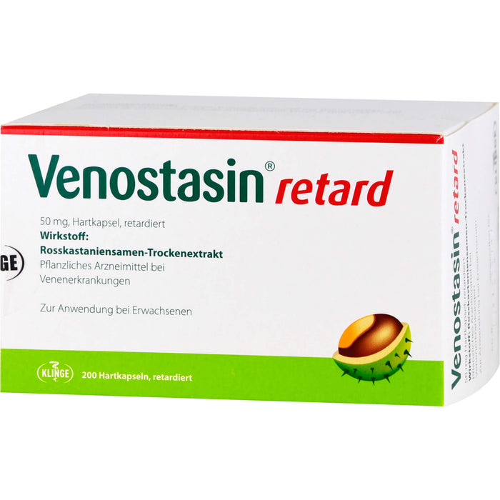 Venostasin retard 50 mg Hartkapsel retardiert EMRAmed, 200 pc Capsules