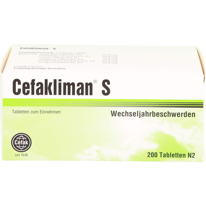 Cefakliman S Tabletten, 200 St TAB